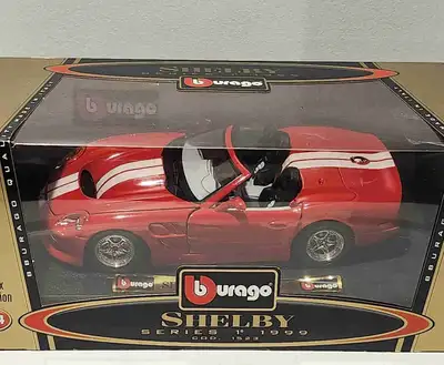 1999 Shelby Series 1 Bburago 1:24 diecast car Italy , View more