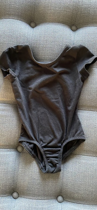 Black leotard for toddler - size 4-5 - age 3/4