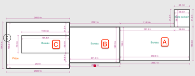 Bureau commercial situé au sous-sol du bâtiment du 26 Curé-Labelle, Laval, Qc, H7L 2Y9. Cet immeuble...