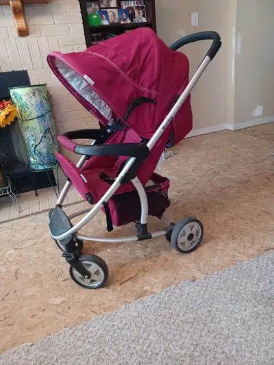 $70 - Baby Stroller (Burgandy), View more