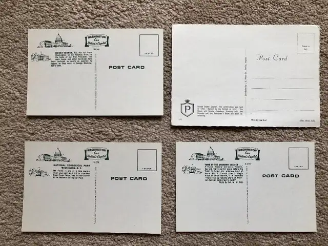 Vintage Postcards (16) - US Gov’t Related Tourist Sites in Arts & Collectibles in Mississauga / Peel Region - Image 10