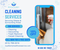 Cleaning - Ottawa and Surrounding Areas - Quotes Available!
