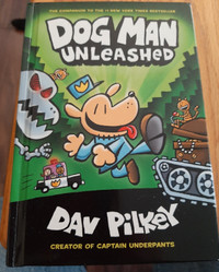 DOG MAN Unleashed Hardcover book