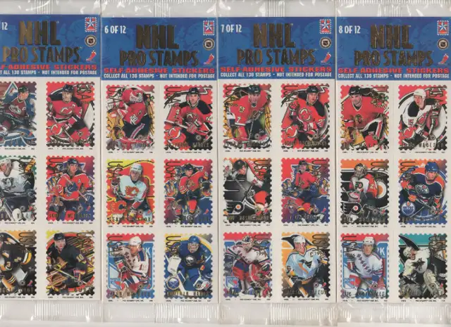 1996-97 NHL Pro Stamps SET GRETZKY,ROY,JAGR,LEMIEUX+++ in Arts & Collectibles in Thetford Mines - Image 4