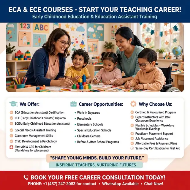 Early childhood education assistant course 