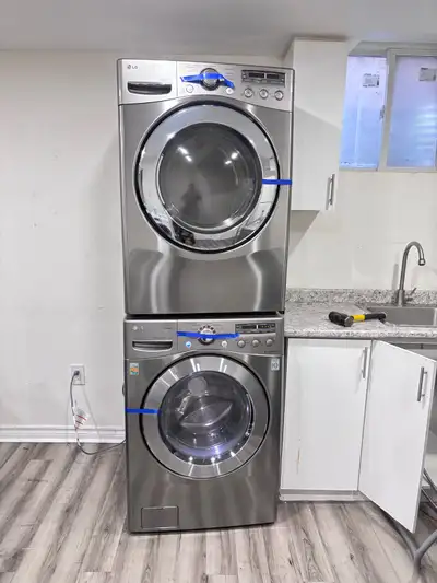 Must Go like NEW LG washer dryer can DELIVER, View more