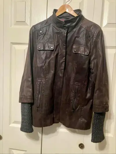 Ladies Vintage Danier leather jacket, View more