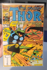 Mighty Thor keys Marvel Comics Simonson Frog of Thunder