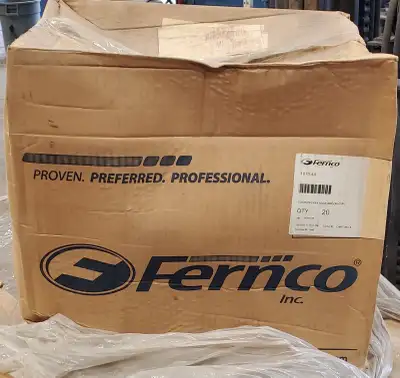 BOX OF 20 NEW FERNCO FLEX CORRUGATED COUPLING 4" X 4" 1070-44, View more