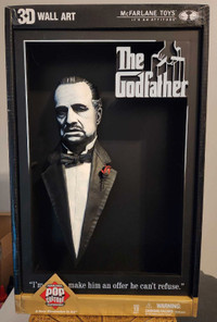 The Godfather 3D Movie Poster by McFarlane