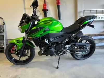 Selling a 2023 Kawasaki Z400. Unit was purchased new in May 2024 from Blackfoot as a prior year mode...