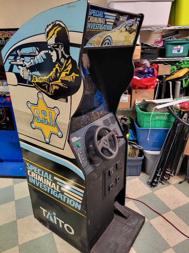S.C.I Special Criminal Investigation arcade machine in Other in Dartmouth - Image 2