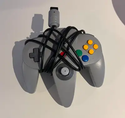 Grey N64 Controller (Original), View more
