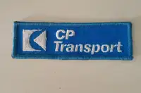 CP Transport fabric patch badge Canadian Pacific railroad