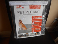 Pick For Life XL Pet Pee Pad; 65" x 48"; Grey; Washable; New Pkg