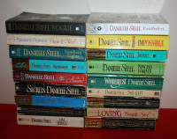 18 Danielle Steel Novels 4/ $1.00
