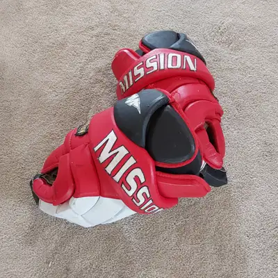Mission pro hockey gloves, View more
