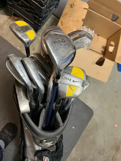 golf club set with bag, View more