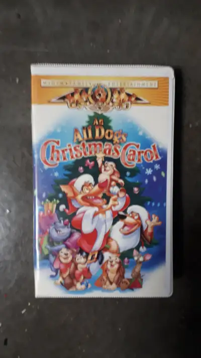 * * Please Read * * Location East Ottawa VHS An All Dogs Christmas Carol 1998 ‧ Family/Musical In th...