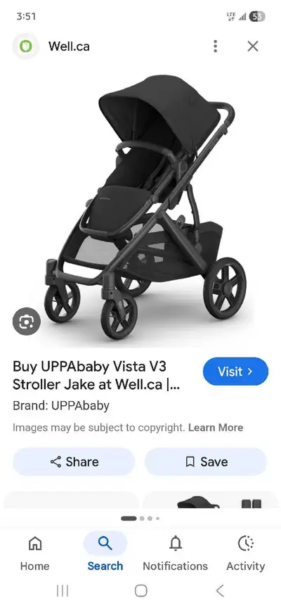 UPPAbaby Vista V3 Stroller Jake, View more