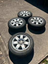 VW set rims and tires