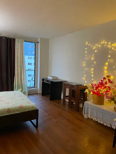Living Space Available. ‼️It is a Furnished room. (Bed, chair, table, side table, mirror). ‼️ A livi...