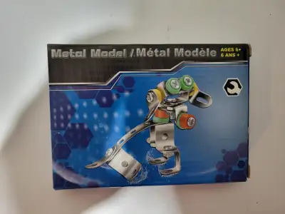 I have for sale a brand new Metal Robot DIY Model Building Kit Educational!!! If you have any questi...