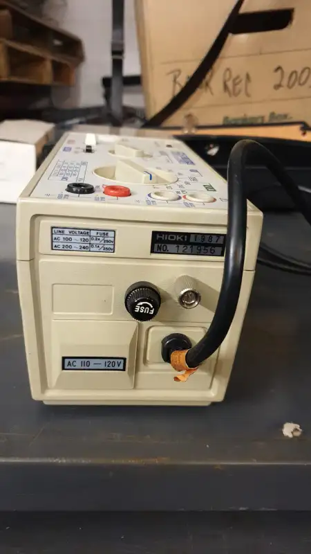 Hioki 8203-4 Micro Hi Corder W/ Probe Voltage Current Data in General Electronics in Kitchener / Waterloo - Image 4