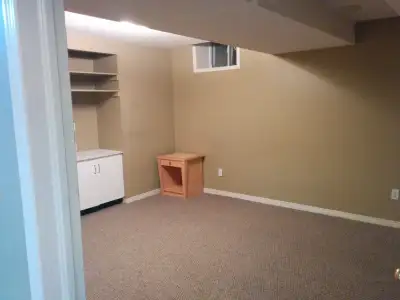 Large, clean and newly renovated 1+1 basement apartment