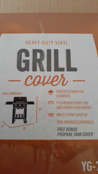 BBQ Cover + propane tank cover NEW