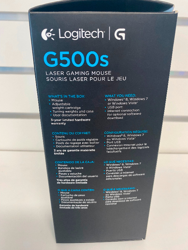 Logitech® G500s Laser Gaming Mouse in Mice, Keyboards & Webcams in St. John's - Image 4