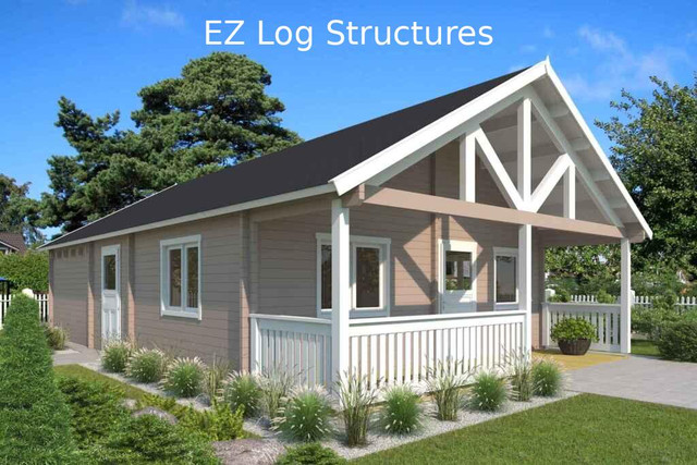 Log Cabin 2BR + Loft – 960 sq ft – Free Shipping – Save $13K in Other in Kingston - Image 2