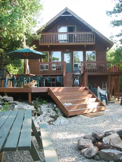 LAKEFRONT COTTAGE on Rodick Lake, Private, View more