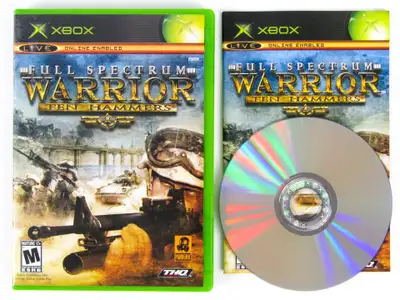 Like New Full 2Manual Full Spectrum Warrior Ten Hammers Xbox $14, View more