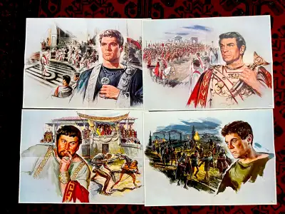 4 Stanley Kubrick's SPARTACUS (1960) Half Sheet Posters. 22.5x16, View more