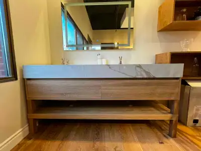 71-Inch Bathroom Vanity, View more