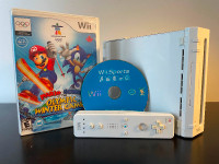 Wii Console Bundle Wiimote Wii Sports Mario and Sonic Olympia