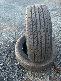 275/60R20 HANKOOK PRO AT2 . Two tires 
