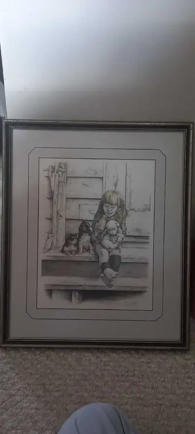 "New Friends"limited print signed Donna Gates, View more