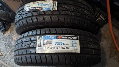 2 New winter tires Hankook i*cept evo