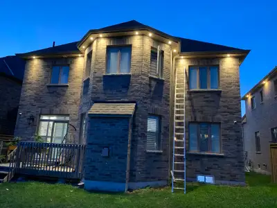Professional Outdoor Potlight Installation, View more