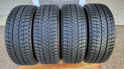 I have for sale a excellent set of 205/60R/16 Bridgestone Blizzak WS90 winter tires. Tread depth mea...
