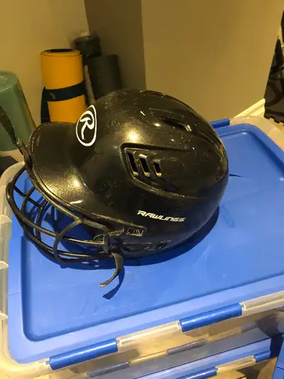 Softball batting helmet, View more