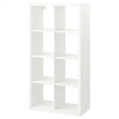 White IKEA Kallax Bookcase Unit can be used in either Vertical or Horizontal position. Good conditio...