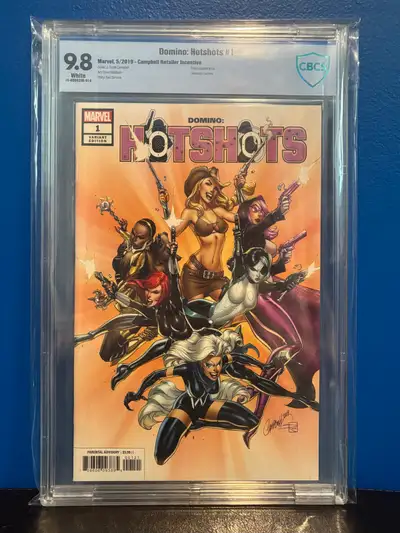 Domino: Hotshots #1 Campbell Variant CBCS 9.8, View more