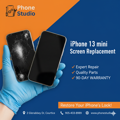  iPhone 13 Mini Screen Replacement - 90-Warranty, View more