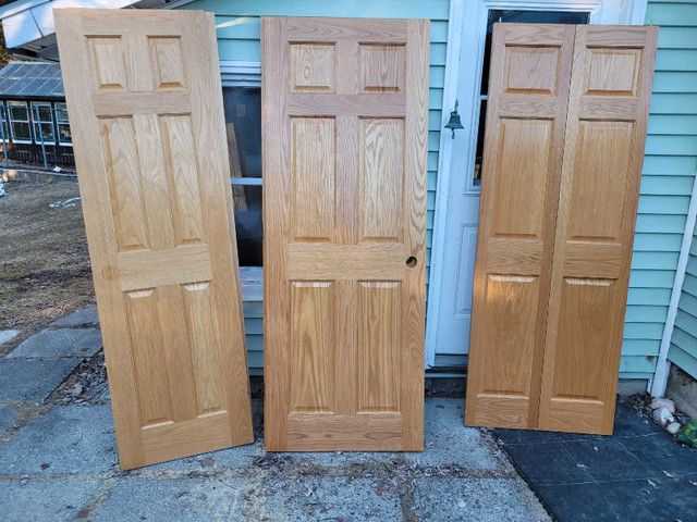 Solid Oak interior doors in Windows, Doors & Trim in Sudbury