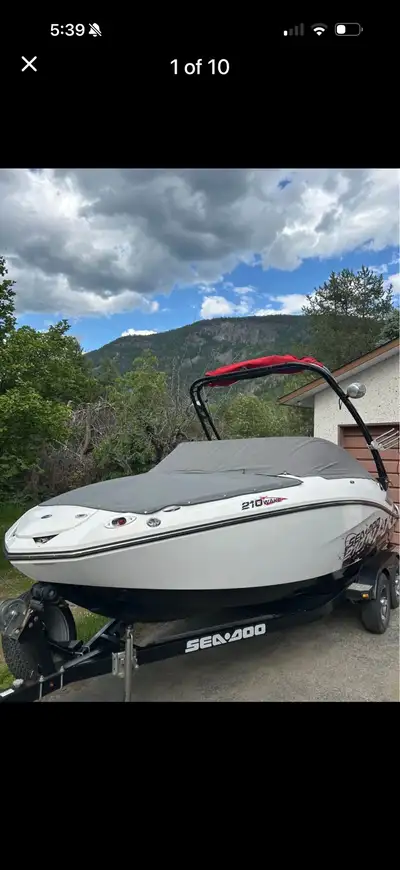 Selling a 2011 Sea Doo Wake 210, a versatile and fun boat for watersports enthusiasts! This boat fea...