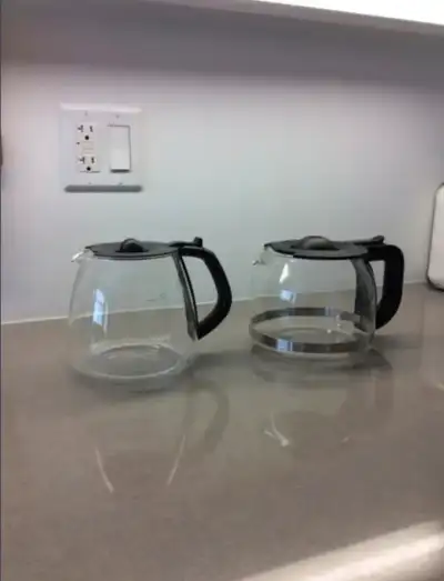 2x 12 Cup Coffee Replacement Glass Carafes Medelco Universal 12-Cup Replacement Coffee Glass Carafe...