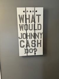 Johnny Cash Wall Decor